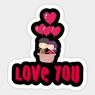 Love you Sticker